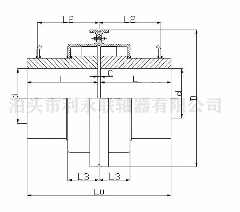 T20系列-罩殼軸安裝蛇形彈簧聯(lián)軸器