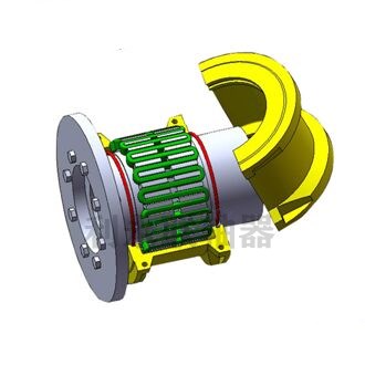 JSP型帶制動(dòng)盤型蛇形彈簧聯(lián)軸器